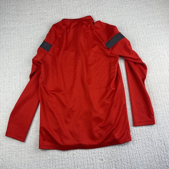 AC Milan Puma Training long sleeve football soccer Jacket red Youth XL (≈ Men S) - Picture 14 of 16